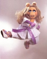 Maybe I need to follow more closely in Piggy footsteps and take up karate.  Heeeeeya!